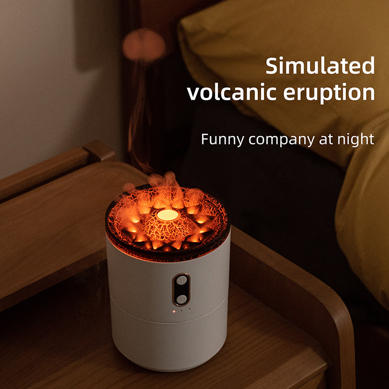 Smart VolcanoMist – Aroma Essential Oil Diffuser & Fragrance Humidifier with Night Light