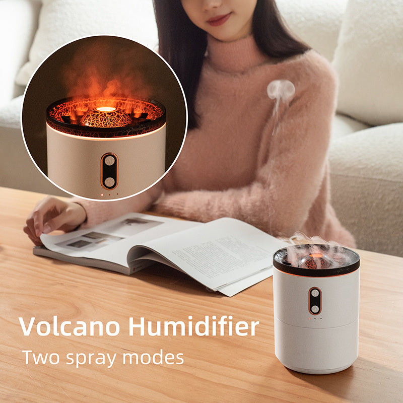 Smart VolcanoMist – Aroma Essential Oil Diffuser & Fragrance Humidifier with Night Light