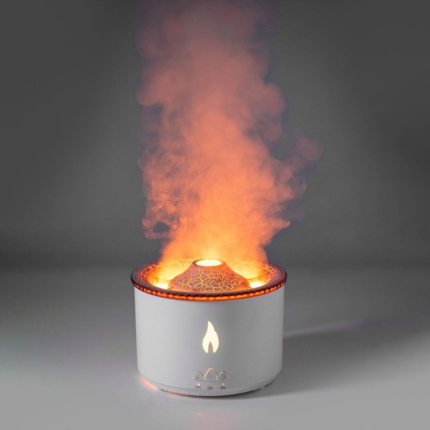 Exclusive Smart Ultrasonic Volcano Aromatherapy Humidifier with Jellyfish Flame & Spray Effect – Only on smartsweden.store